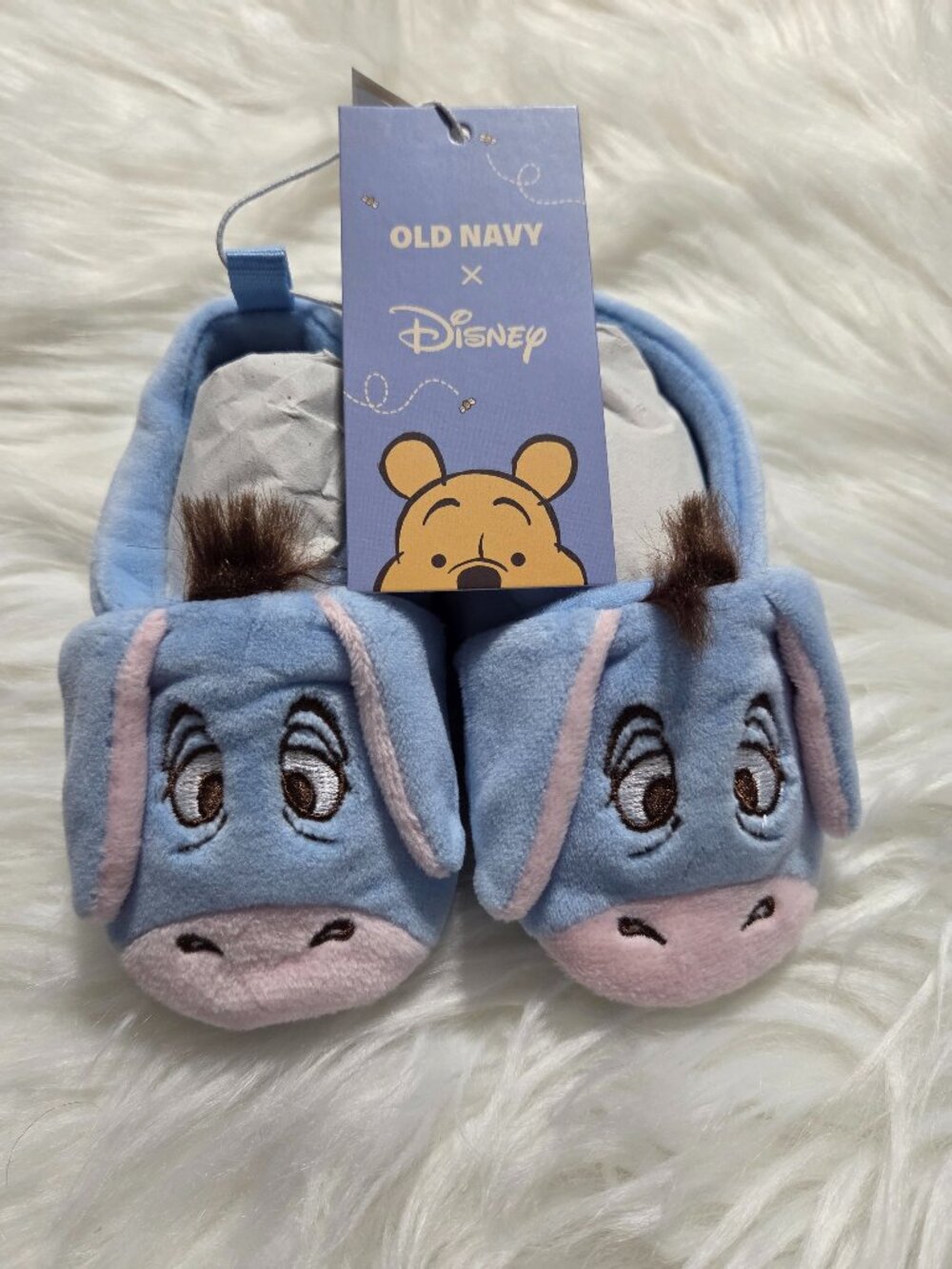 Old Navy x Disney Eeyore Baby Slippers
